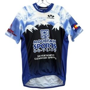 Voler Mountain Sports Outlet Cycling‎ Jersey Mens Blue Glenwood Springs Size L?